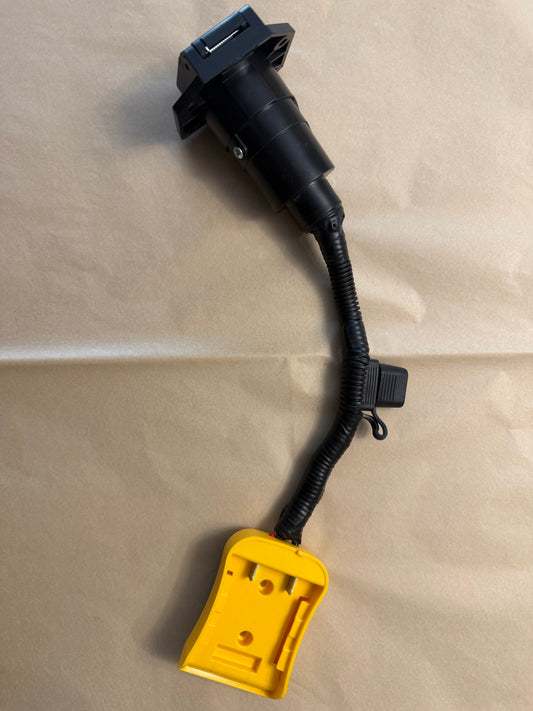 Dewalt 20 volt adapter to 7 pin